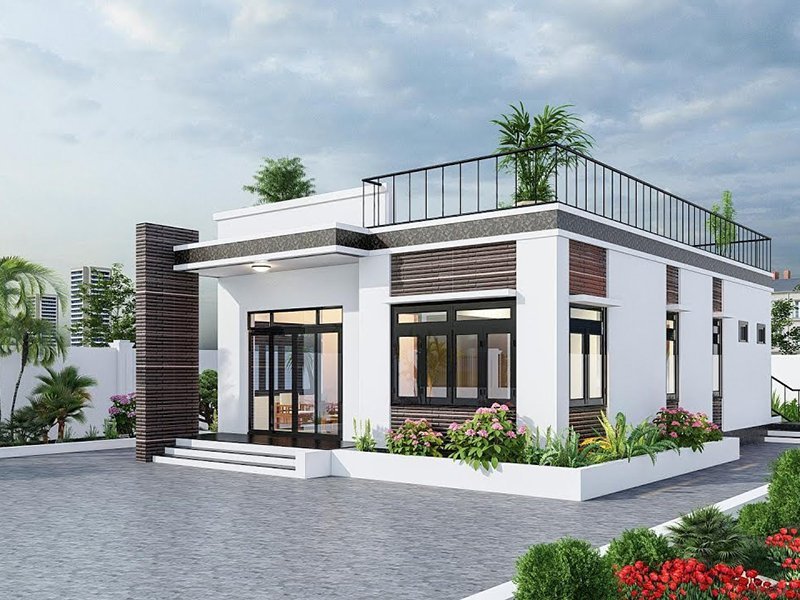 Nhà cấp 4 mái bằng .jpg